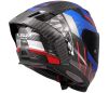 LS2 FF807 DRAGON CARBON-6K TRAX racing helma modrá/červená vel.M